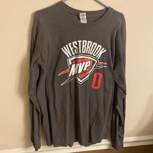 Oklahoma City Thunder Russel Westbrook MVP T-Shirt